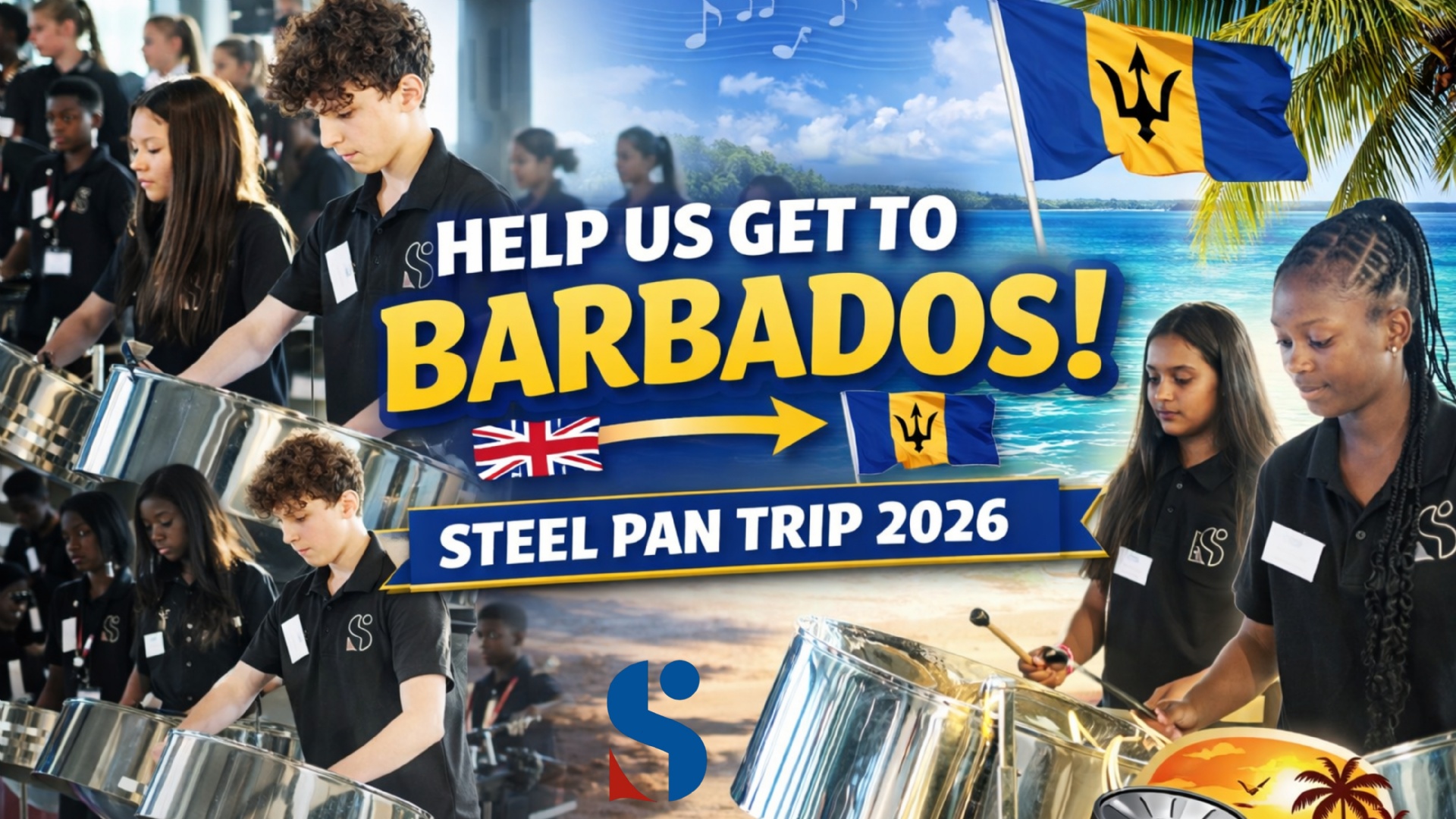 Support Our Steel Pan Trip to Barbados 2026