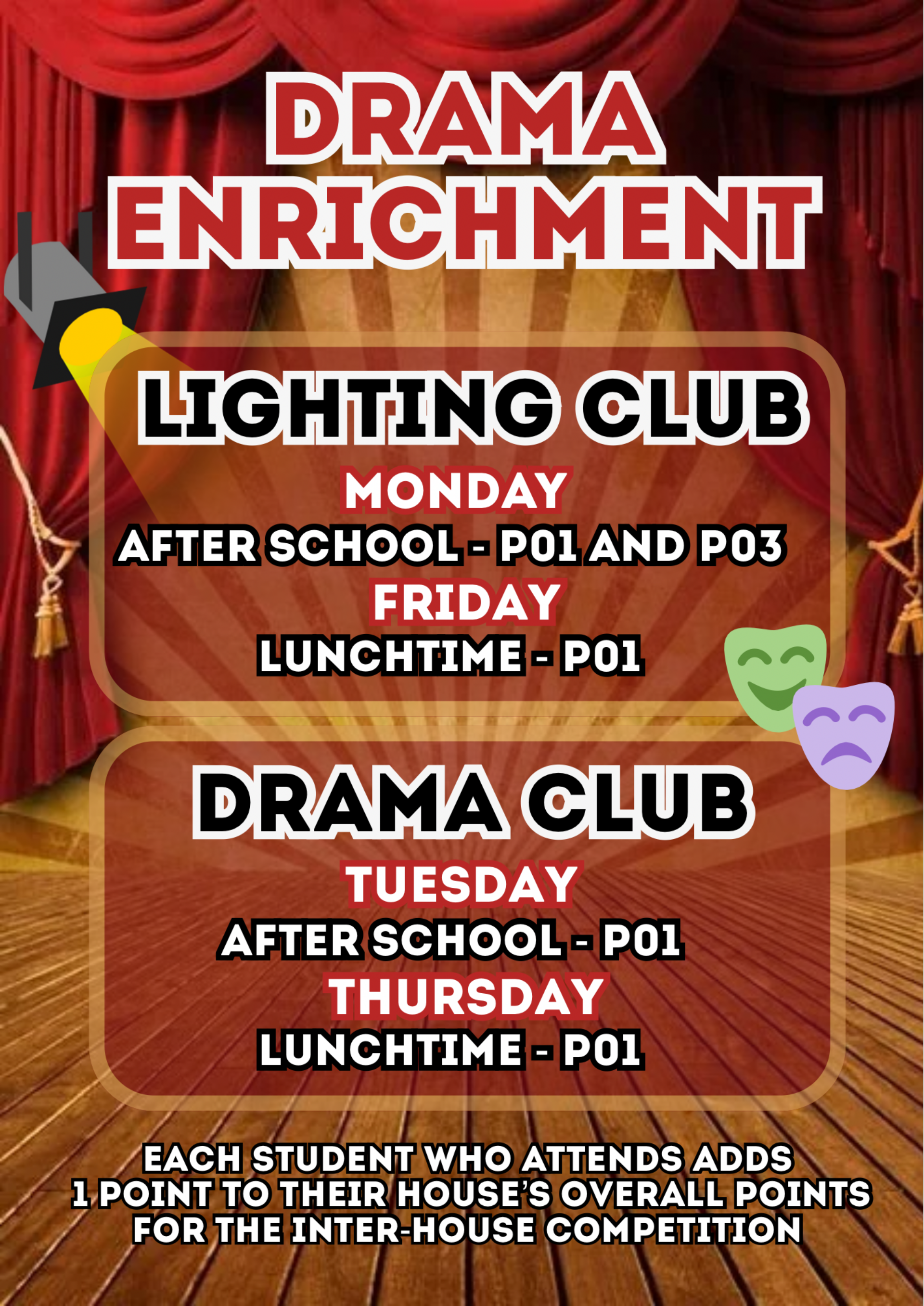 Drama Inter-House Competition!