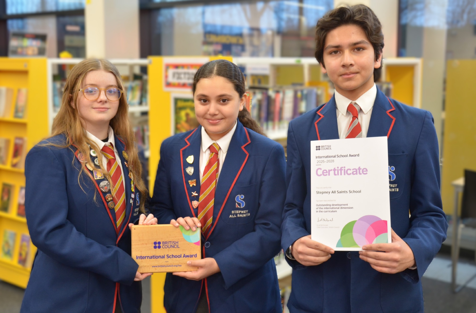 SASS International School Award